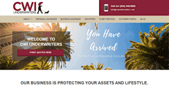 Desktop Screenshot of cwiunderwriters.com