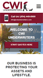 Mobile Screenshot of cwiunderwriters.com